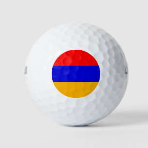 Balles De Golf Wilson Golf Ball avec drapeau d'Arménie
