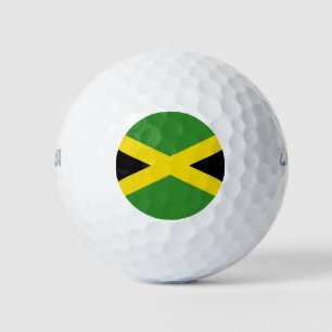 Balles De Golf Wilson Golf Ball avec drapeau de la Jamaïque