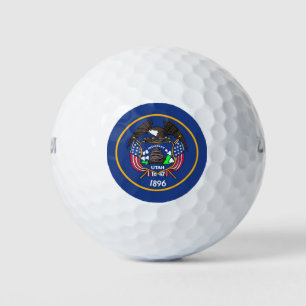 Balles De Golf Wilson Golf Ball avec drapeau de l'Utah
