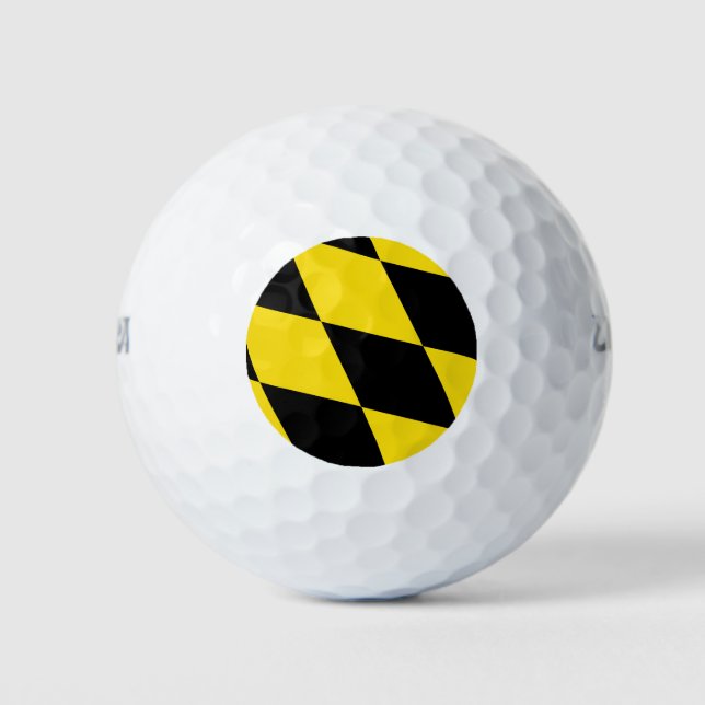 Balles De Golf Wilson Golf Ball avec drapeau de Munich (Devant)