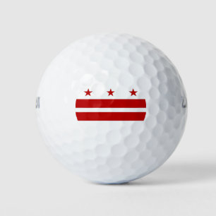 Balles De Golf Wilson Golf Ball avec drapeau de Washington DC