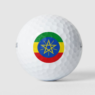 Balles De Golf Wilson Golf Ball avec drapeau d'Ethiopie