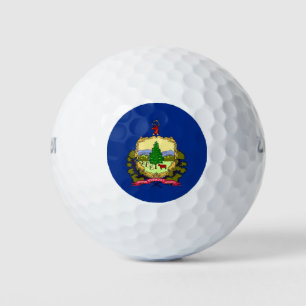 Balles De Golf Wilson Golf Ball avec drapeau du Vermont