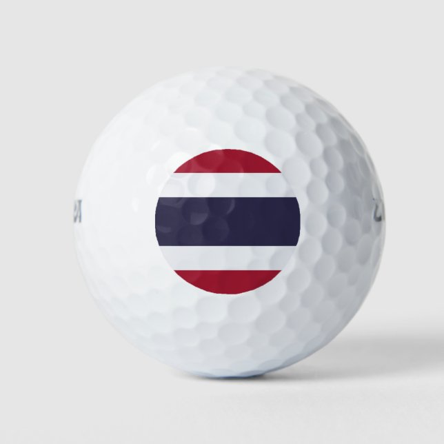 Balles De Golf Wilson Golf Ball with flag of Thailand (Devant)
