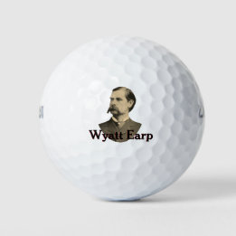 Balles De Golf Wyatt Earp ⚖️ Lawman Marshall Old Tombstone