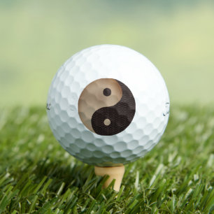 Balles De Golf Yin Yang