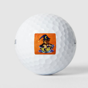 Balles De Golf Yorkie Poo Halloween