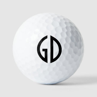 Balles De Golf Your Simply Monogram Ideas 1