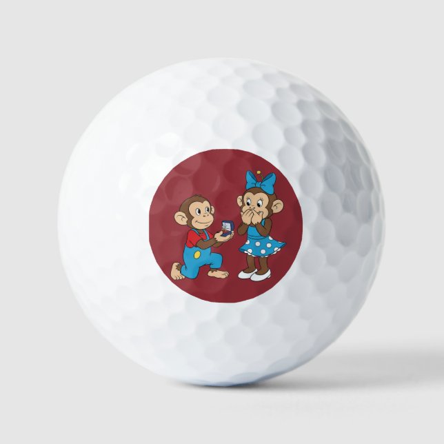 Balles De Golf Zina and Mimo and the marriage proposal (Recto)