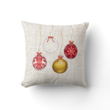 Balles de Noël Jeter des oreillers