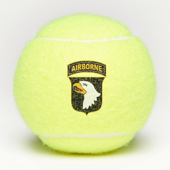 Balles De Tennis 101e division aéroportée Vétéran militaire (Devant)