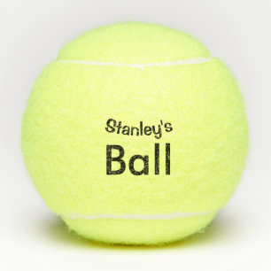 Balles De Tennis Ajouter un nom personnalisé