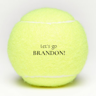 Balles De Tennis Allons-y Brandon Funny