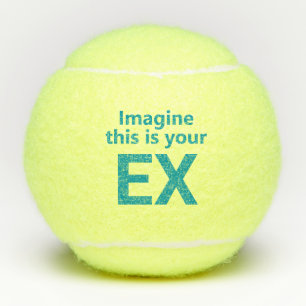 Balles De Tennis Amusant Ex-Mari