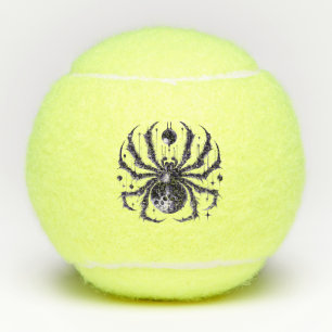 Balles De Tennis Araignée éffrayante bleu nuit