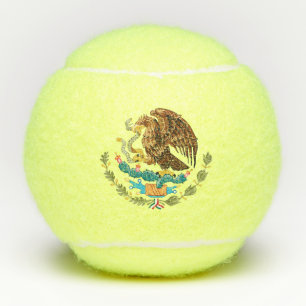 Balles De Tennis Armoiries du Mexique - Drapeau du Mexique