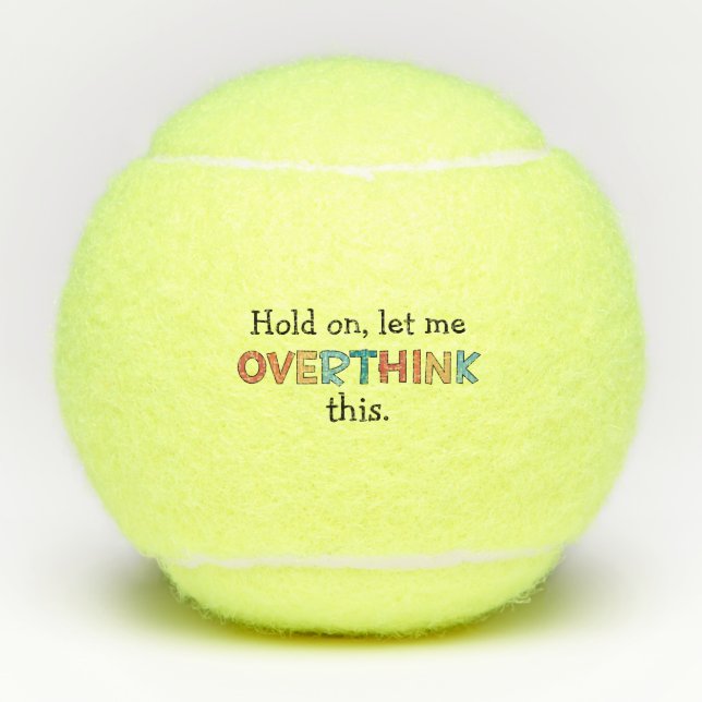 Balles De Tennis Attends, Laisse-Moi Surpenser Ce Drôle Rétro (Devant)