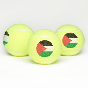 Balles De Tennis Bal de Tennis Patriotique avec Drapeau de Palestin