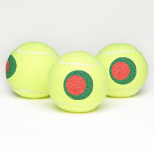 Balles De Tennis Bal de tennis patriotique avec drapeau du Banglade
