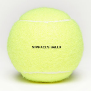BALLES DE TENNIS BALLON DE TENNIS PERSONNALISÉ DRÔLE