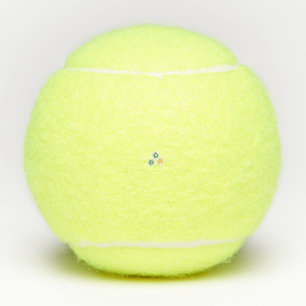 Balles De Tennis Banana Yellow, Dark Blue Green, decorative