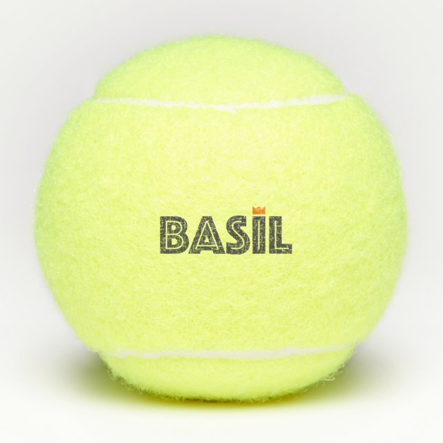 Balles De Tennis Basil (Devant)