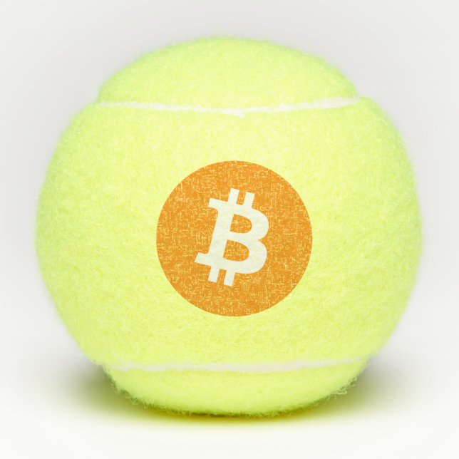 Balles De Tennis Bitcoin Tennis Ball (Devant)