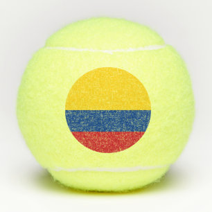 Balles De Tennis Boule de tennis de pénn avec drapeau de la Colombi