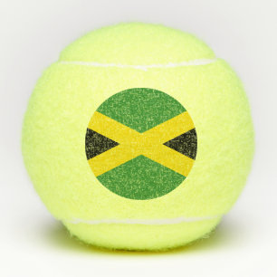 Balles De Tennis Boule de tennis de pénn avec drapeau de la Jamaïqu