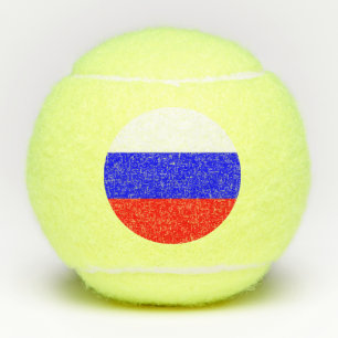 Balles De Tennis Boule de tennis de pénn avec drapeau de la Russie