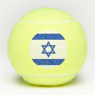Balles De Tennis Boule de tennis de pénn avec drapeau d'Israël