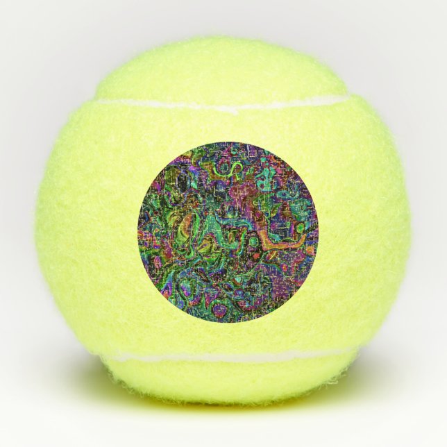 Balles De Tennis Brain Melt Tennis Balls (Devant)