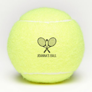 Balles De Tennis Cadeau de mariage de fête d'anniversaire de nom pe