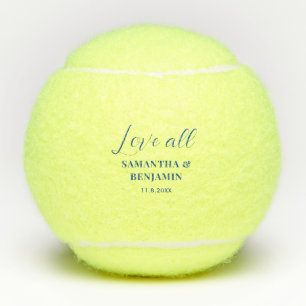 Balles De Tennis Cadeau de mariage personnalisé Amour à tous