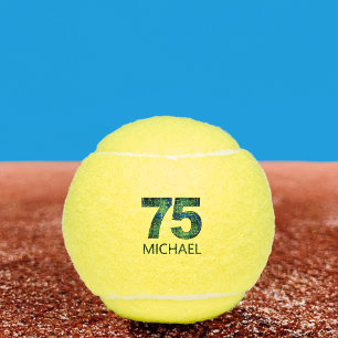Balles De Tennis Cadeau pour son 75e anniversaire - 75 ans Plaid Ta