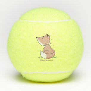Balles De Tennis Caricature pour bébé renard