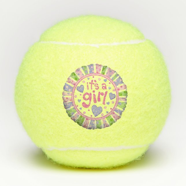 Balles De Tennis C'est une fille (Devant)