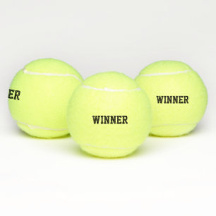 Balles De Tennis Champion Motivationnel de la Typographie