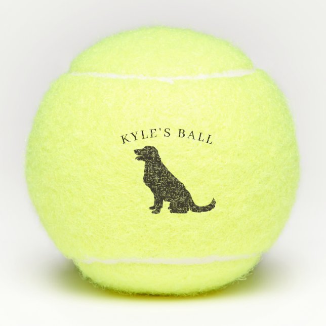 Balles De Tennis Chien personnalisé (Devant)