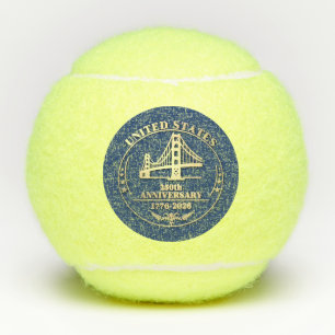 Balles De Tennis Conception Golden Gate pour le 250e anniversaire d