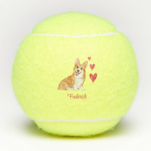 Balles De Tennis Corgi Gallois de Pembroke Chien Personnalisé
