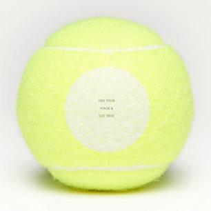 Balles De Tennis Créez votre propre blanc 