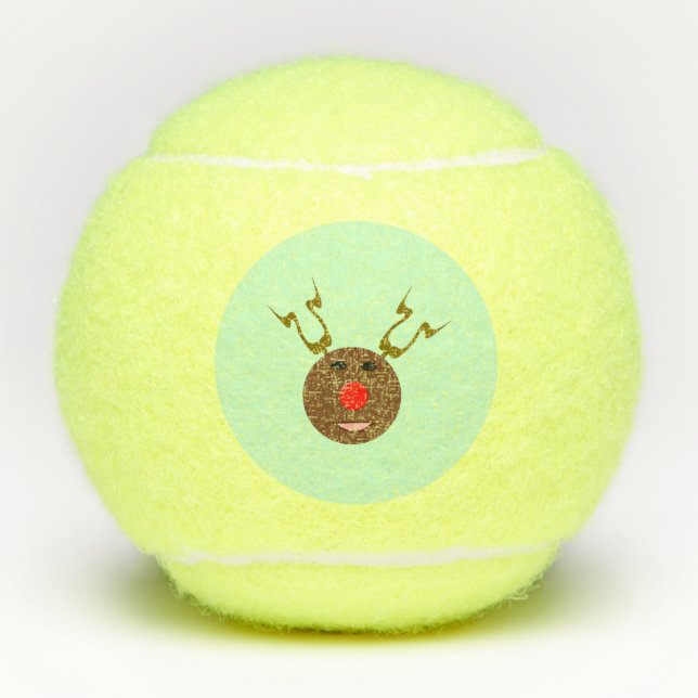 Balles De Tennis Cyber rennes de Noël (Devant)