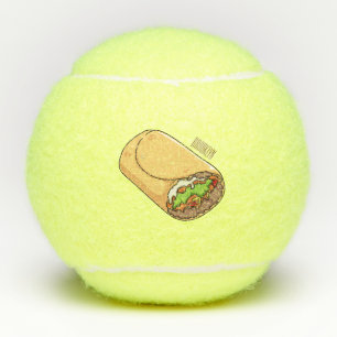 Balles De Tennis dessin animé de Burrito