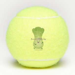 Balles De Tennis dessin animé mignon de bok choy