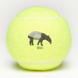 Balles De Tennis Dessin sur Tapir