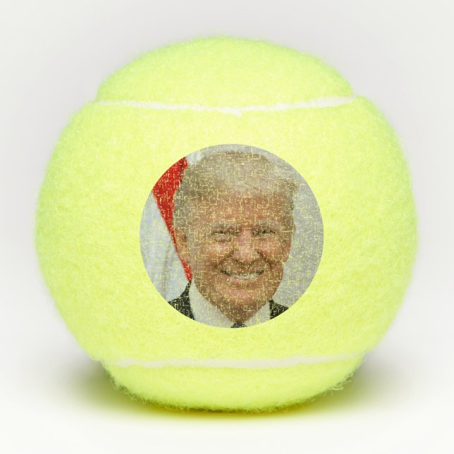 Balles De Tennis Donald Trump (Devant)