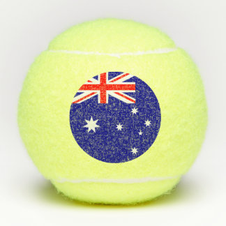 Balles de tennis drapeau autrichien