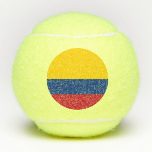 Balles De Tennis Drapeau de Colombie