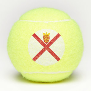 Balles De Tennis Drapeau de Jersey